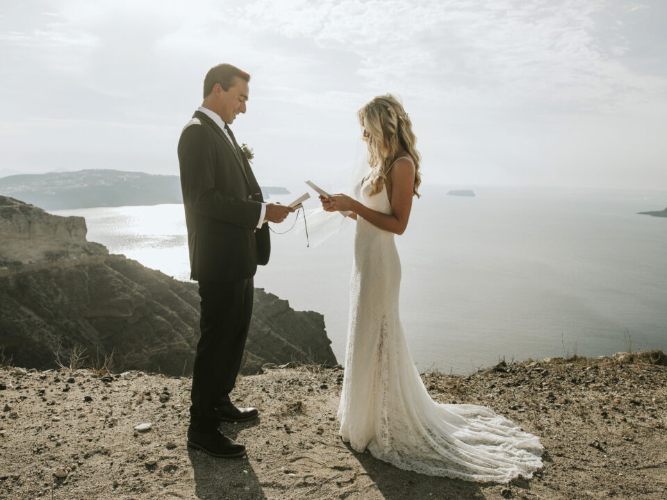 santorini greek elopement photography